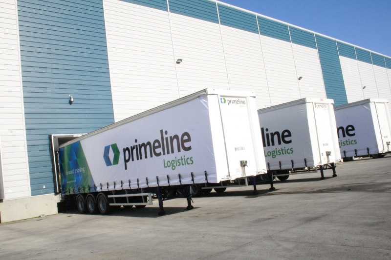 Primeline Logistics Branded Fleet Dublin